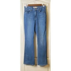 Levi Strauss Signature Medium Wash Mid-Rise Bootcut Flare Jeans Women's Size 6